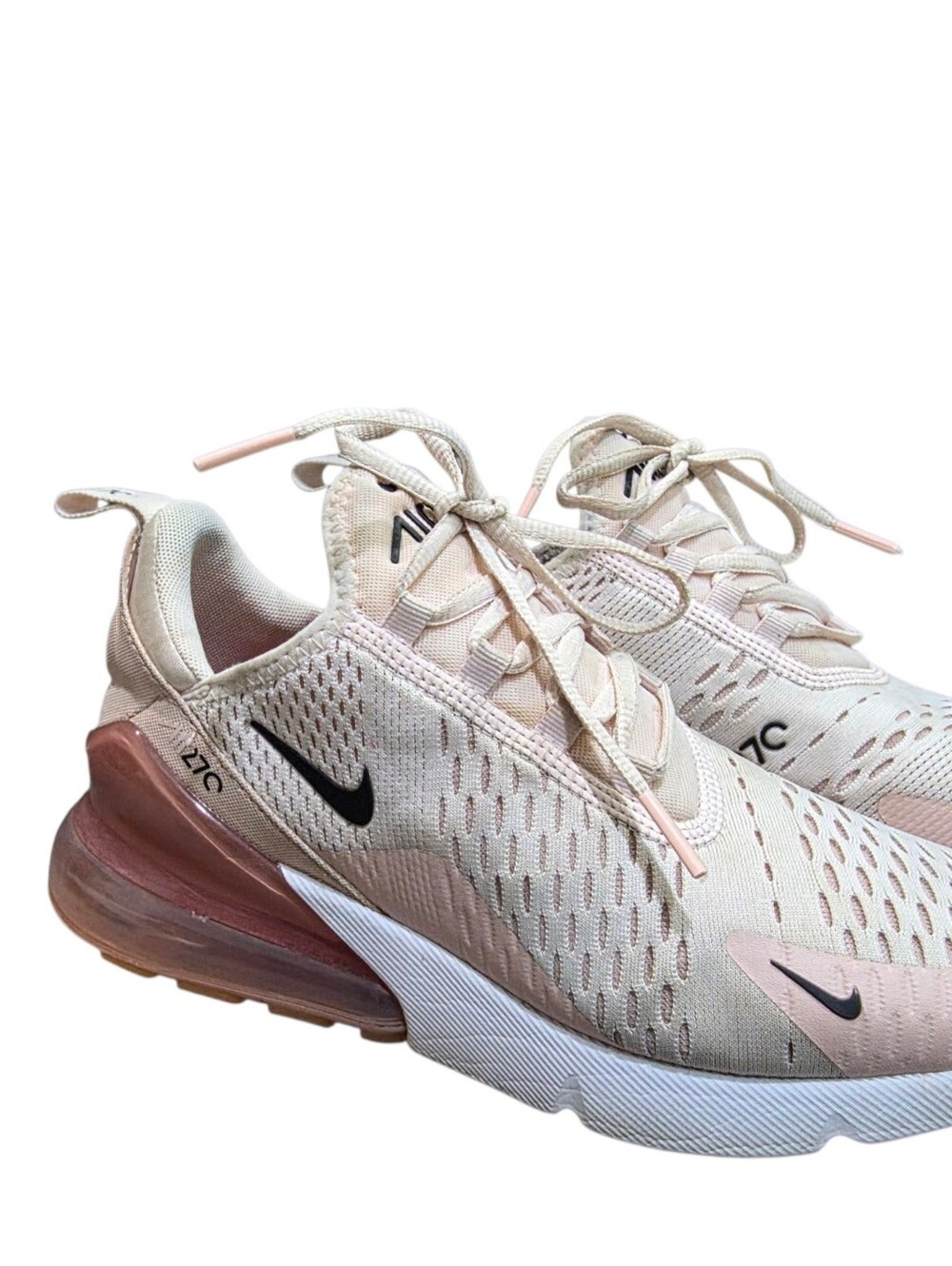 Nike Air Max 270 Soft Pink Oxford Berry Shoes AH6789-604 Women's Sneaker Size 8 - Picture 3 of 7